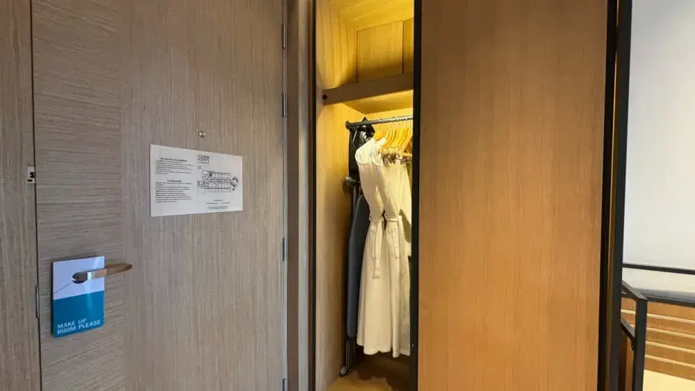 ビンタン島おすすめホテル「フォーポイントバイシェラトンビンタン」のクロ－ゼット