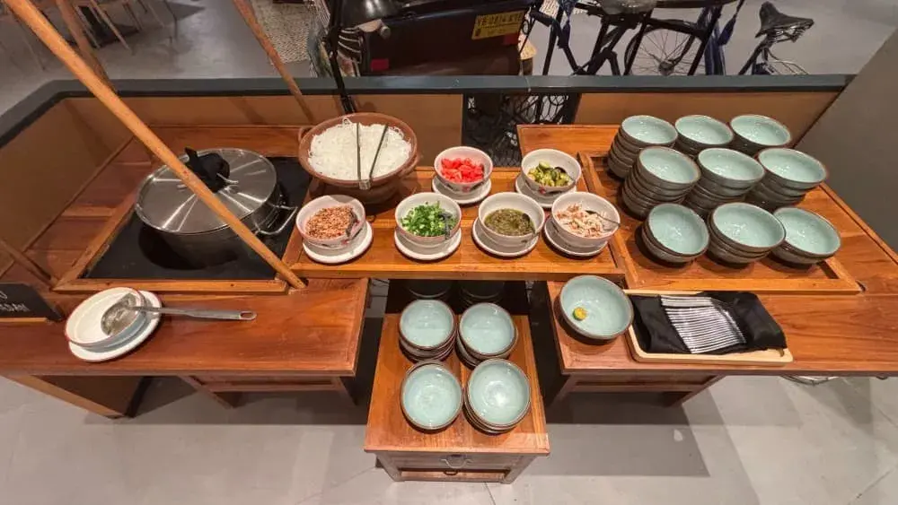 「フォーポイントバイシェラトンビンタン」の朝食2