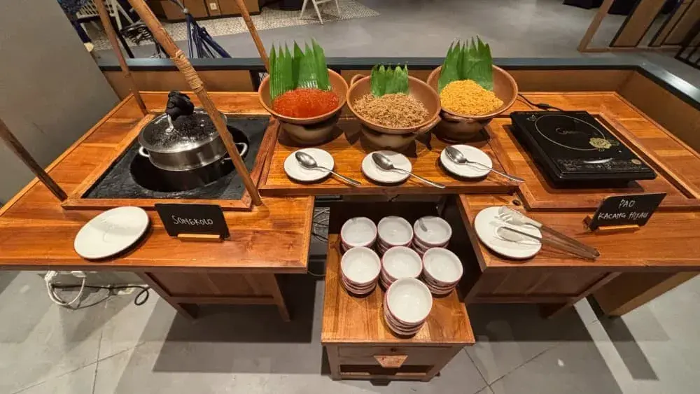 「フォーポイントバイシェラトンビンタン」の朝食3