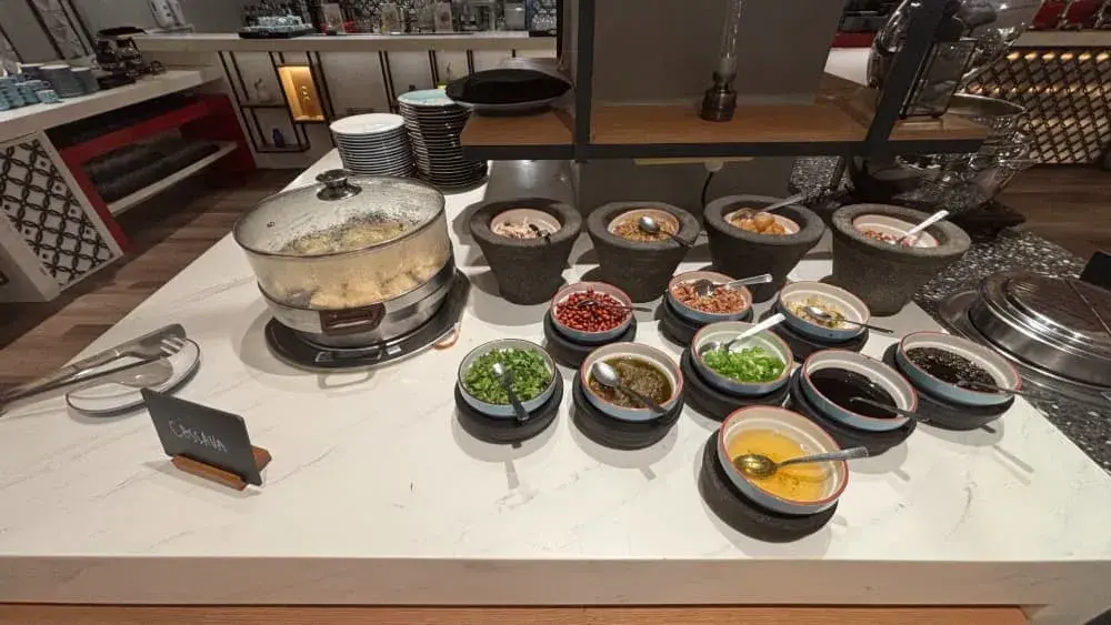 「フォーポイントバイシェラトンビンタン」の朝食1