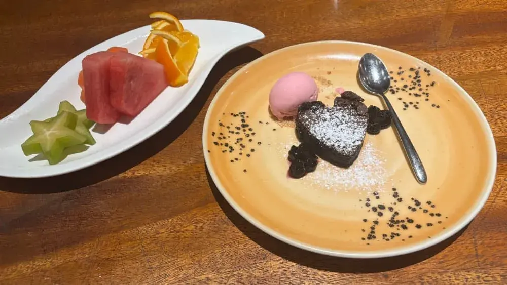 「The Patio Restaurant & Bar」のコース料理4