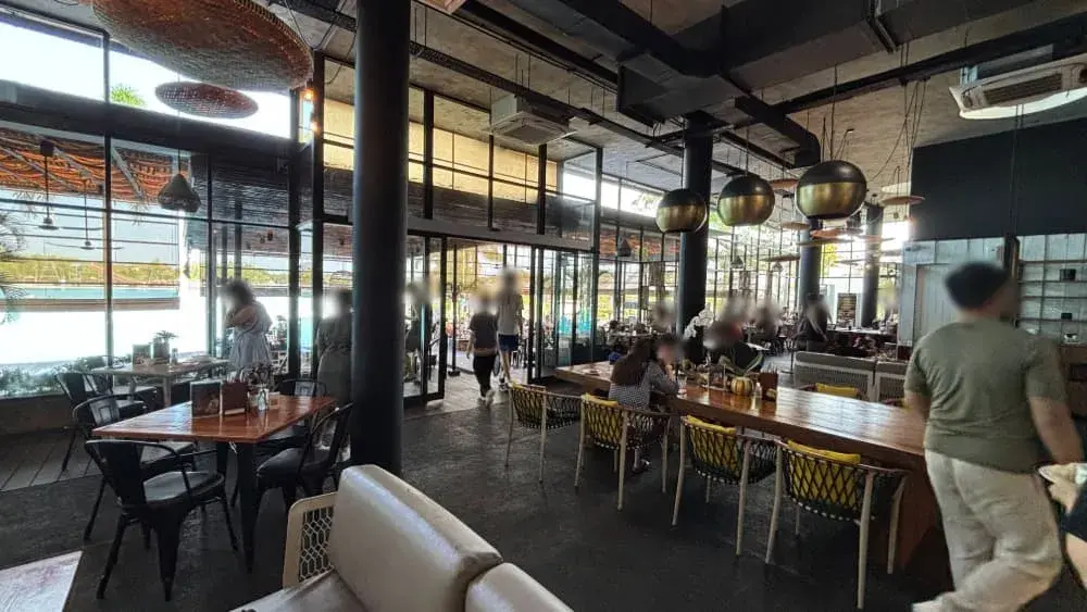 「The Patio Restaurant & Bar」の朝食2