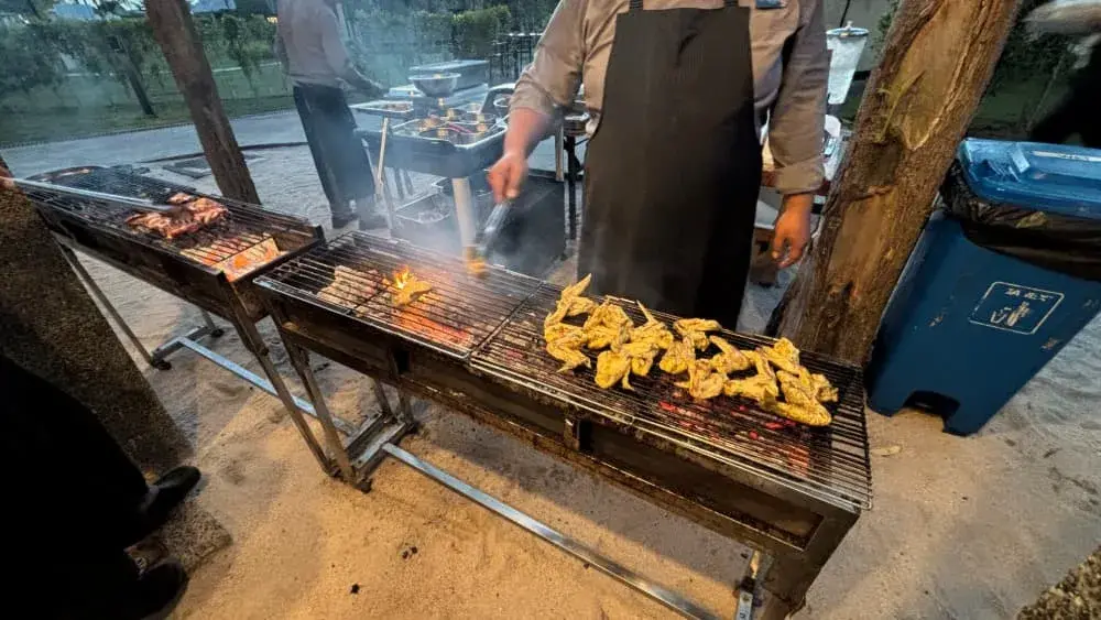 「The Patio Restaurant & Bar」のバーベキュービュッフェ1