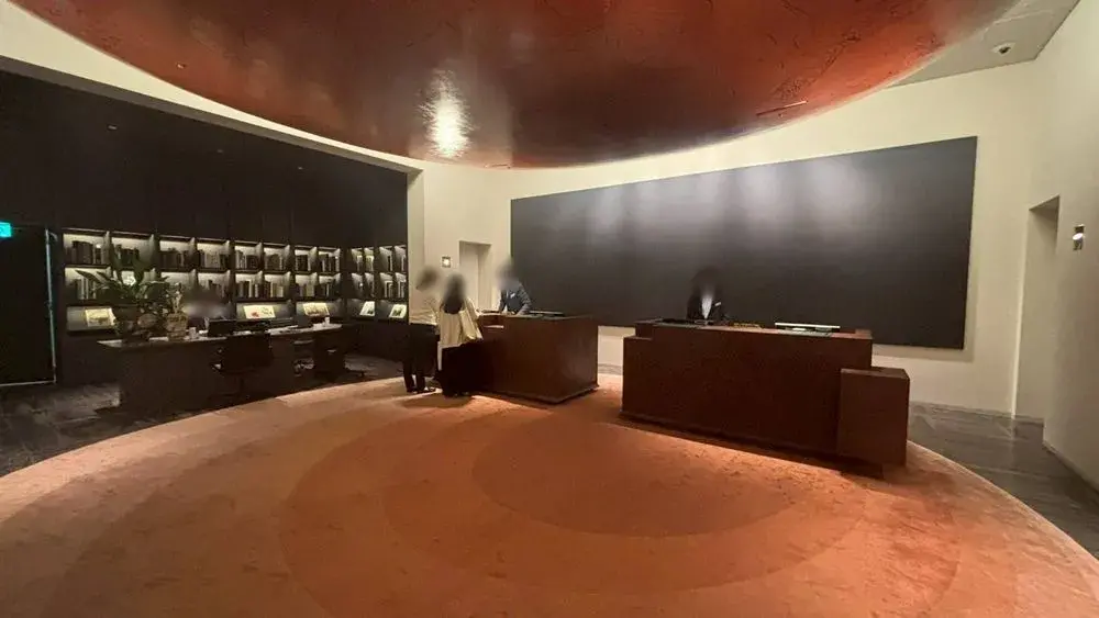 JWマリオット東京のチェックインカウンター