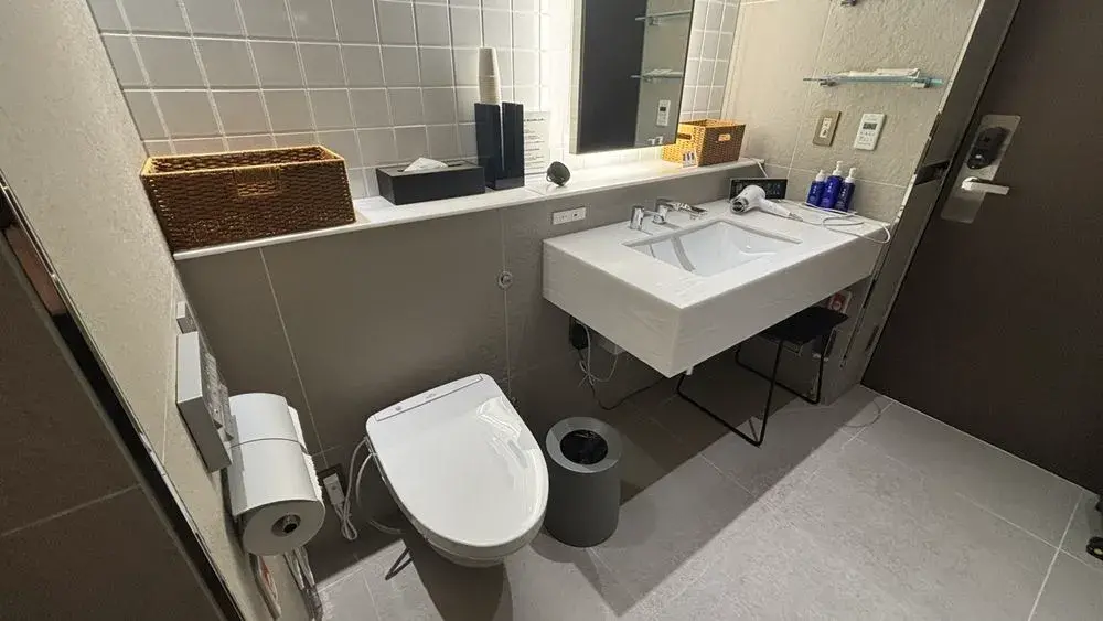 羽田空港国際線ANAラウンジのシャワールーム