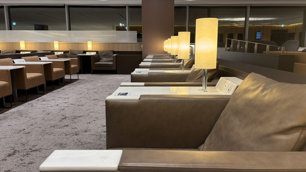 ANAラウンジ羽田空港 国際線：メインフロア席2