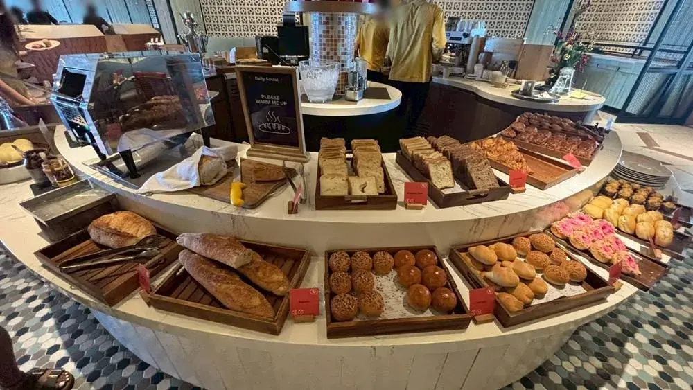 シェラトン・バリ・クタ・リゾートの朝食：バケット類