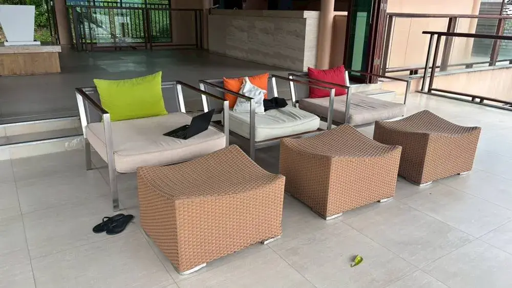 プーケット ウエスティンのスプラッシュプール脇のスペース③