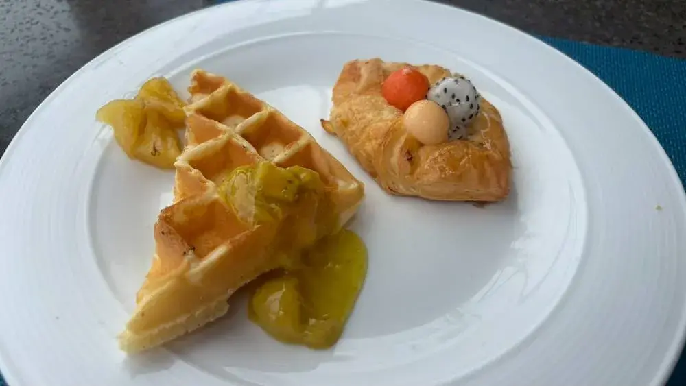 朝食盛り付け例②