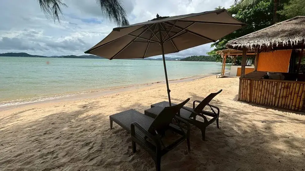 プーケット ウエスティンのビーチサイド