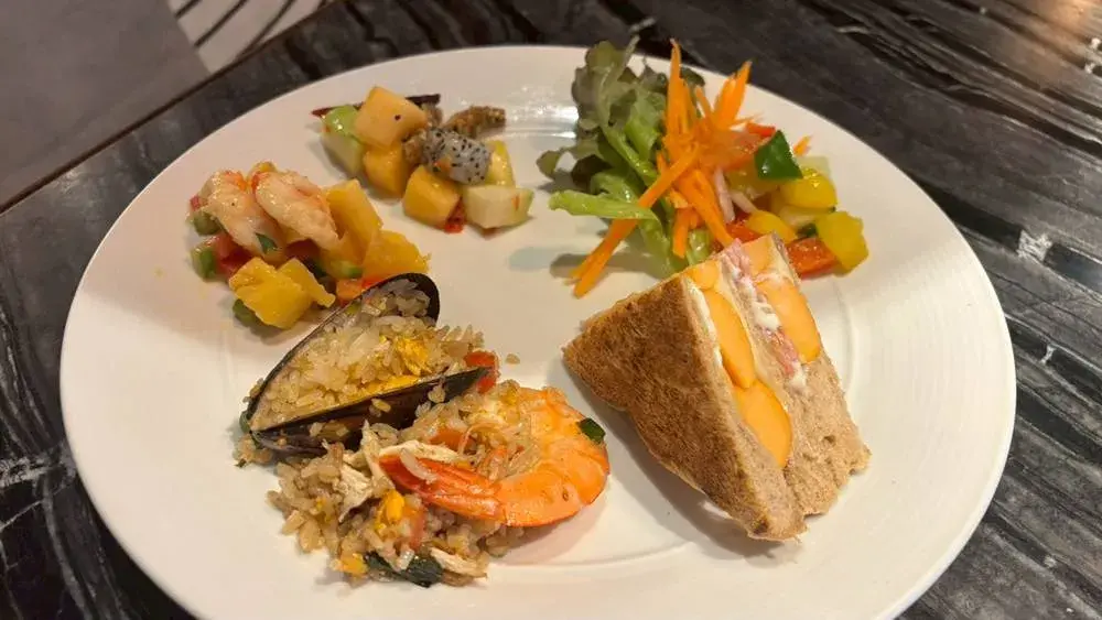 フォーポイント プーケット 朝食 2025|朝食盛り付け例1