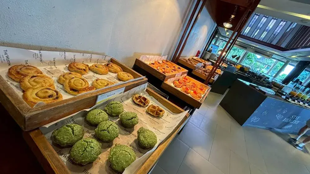 ウエスティン プーケット朝食会場:デニッシュ類