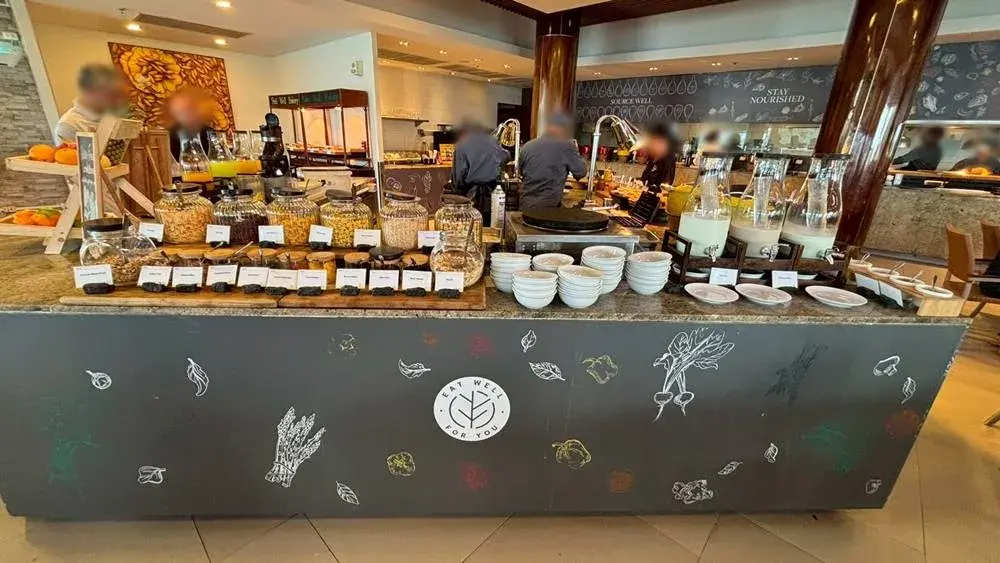 ウエスティン プーケット朝食会場:ビュッフェ台②