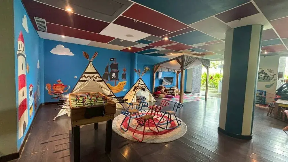 ル メリディアン バリ ジンバランのキッズルーム1：キッズ用テント