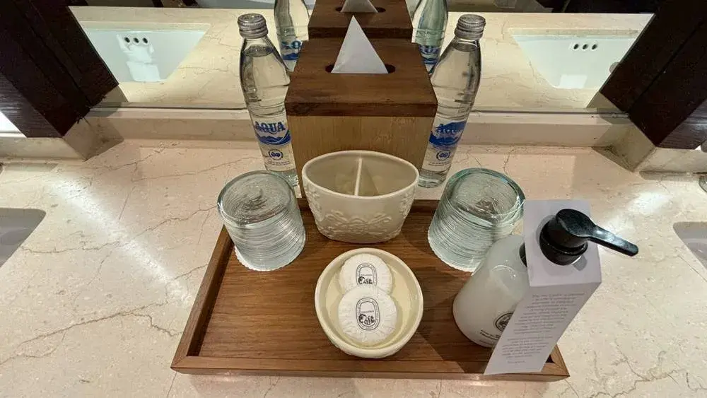 リッツカールトン・バリのバスアメニティ「ディプティック・フィロシコス」のボディローションや石鹸