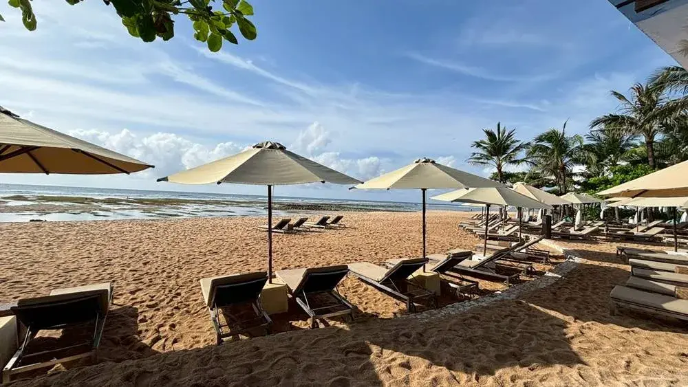 リッツカールトン・バリのプライベートビーチ