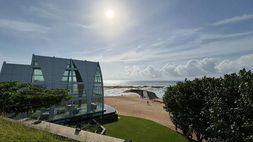 リッツカールトン・バリのビジネスセンターのチェックアウト後も利用できるシャワー