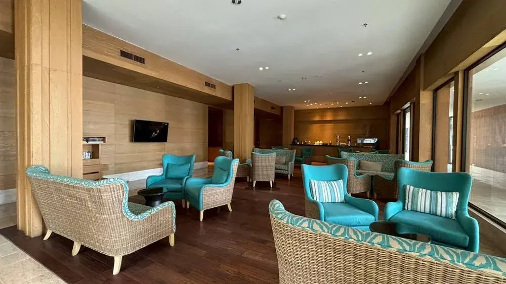 リッツカールトン・バリのビジネスセンターの席の様子