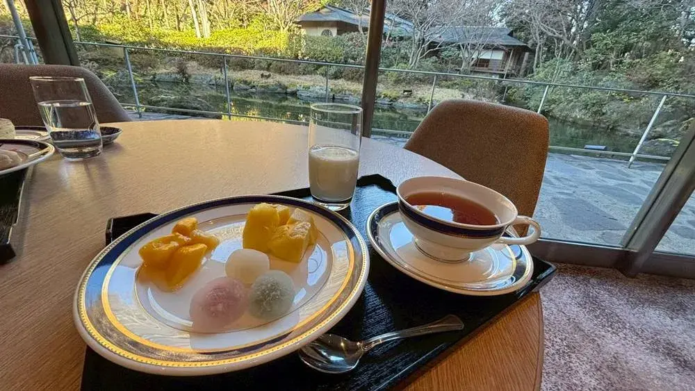 クラブラウンジの朝食:朝食後のデザート