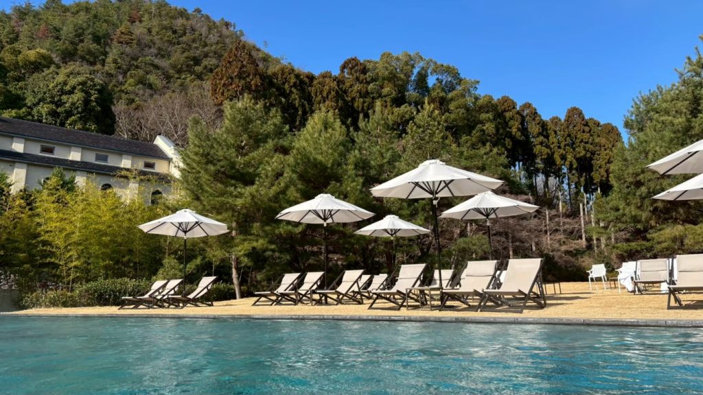 ROKU KYOTO, LXR Hotels & Resorts:サーマルプール 2時間3,000円の有料席